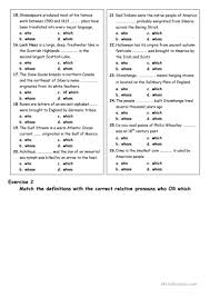 Relative 2 exercises to revise defining relative clauses. Relative Clauses English Esl Worksheets For Distance Learning And Physical Classrooms Relative Clauses Relative Pronouns Pronoun Worksheets