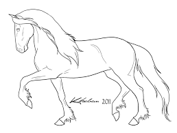 Realistic Line Drawings Google Search Horse Coloring Horse Head Drawing Horse Coloring Pages