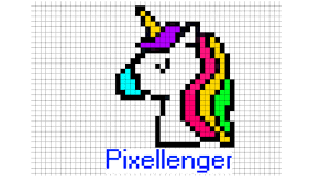 Unicorn Pixel Art Pixel Art Pixel Art Pattern Cross Stitch Books