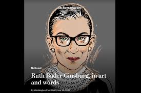 The Washington Post remembers RBG with stunning art from Edel Rodriguez and  more