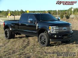 2017 Ford F 350 Super Duty Platinum Dually Truck W 22 Fuel Maverick D538 Wheels Rims Wheel Rims Trucks Dually Trucks