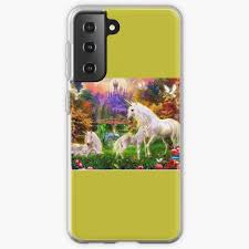 American unicorn the american unicorn is mainly known for looking exactly like a magnificent white horse except for the. Unicorn Pictures Cases For Samsung Galaxy Redbubble