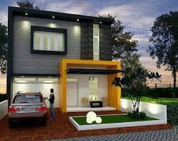92 Desain Rumah Minimalis Modern Sederhana 1 2 Lantai Berbagai Type