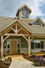 Timbercharm Entry Ext Head Jpg 356 535 Pixels House Exterior House Front Pole Barn Homes