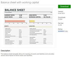 50 Best Free Excel Templates Dashboards Balance Sheet Template Excel Templates Templates Free Design