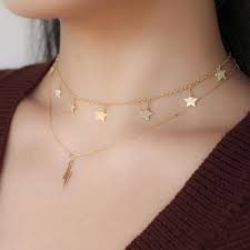 Share share on facebook tweet tweet on twitter pin it pin on pinterest. Pretty Gold Star Choker