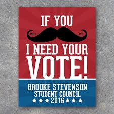 Election Campaign Poster 2 Printable Moustache Poster Etsy Student Council Campaign Student Council Campaign Posters School Campaign Posters