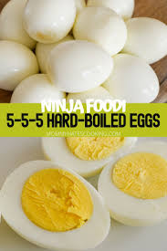 How To Make Hard Boiled Eggs In The Ninja Foodi Recipe Making Hard Boiled Eggs Cooking Hard Boiled Eggs Hard Boiled Egg Recipes