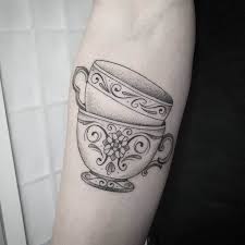 Bulldog in hat tattoo by sasha unisex. Top 77 Best Teacup Tattoo Ideas 2021 Inspiration Guide