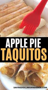 Apple Pie Taquitos Video Fall Recipes Apple Pie Homemade Apple Crisp