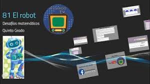 Información completa sobre paco el chato 5 grado matepracticas. Sandra Cires Art Chu Desafio 81 El Robot Desafios Matematicos