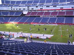 Gillette Stadium View From Lower Level 108 Vivid Seats