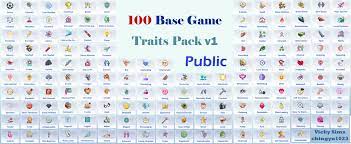 Sandelous pack african thomian ratchet spa lover aint sh*t. Vicky Sims Chingyu1023 100 Base Game Traits Pack V1 Cas Reward