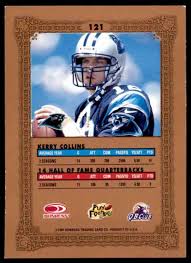 For additional details and a list of countries go to att.com/gophoneintld. 1997 Donruss Preferred Kerry Collins 121 On Kronozio