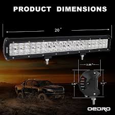 Led Light Bars 20 Inch Off Road Fog Truck Boat Light Sale Oedro