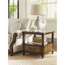 Tommy Bahama Bali Hai Bimini End Table Tommy Bahama Decor End Tables Brown Living Room