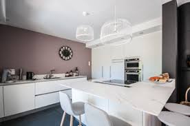 Stunning cuisine avec carrelage noir images design trends 2017. Cuisine Blanche Avec Un Sol Noir Photos Et Idees Deco De Cuisines Avril 2021 Houzz Fr