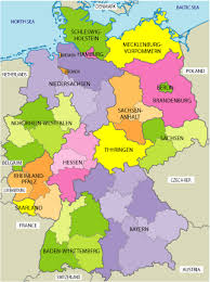 Whether you want to tour the vineyards of the rhine or mosel, discover berlin's brilliant club culture, or hike your way through the bavarian alps or the black forest, use our map of germany to explore. Political Map Of Germany