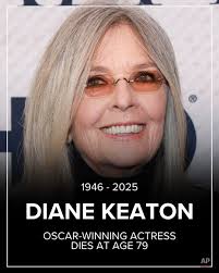 So sad to see this FB family. Oscar-winning actress Diane Keaton has  reportedly died at age 79  http://www.abc10.com/article/news/nation-world/diane-keaton-dies-annie-hall-father-of-the-bride/507-5a9bad92-12b3-40f1-9d8a-3af8074e60bd?tag1=kxtvshare