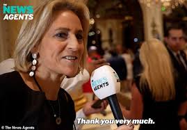 Marjorie Taylor Greene tells ex-BBC journalist Emily Maitlis to 'f*** off'  after she asked her about her conspiracy theory that Jewish space lasers  started Cali wildfires
