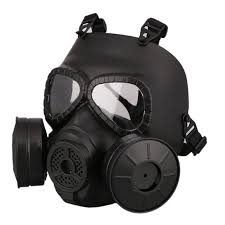 Us 13 39 28 Off M40 Double Fan Gas Mask Cs Filter Paintball Airsoft Helmet Tactical Army Capacetes De Motociclista Military Guard Fma Cosplay In