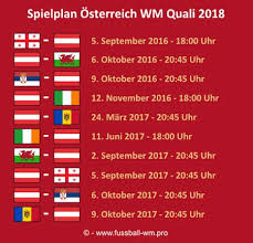 Deutschlands quoten in der wm 2022 qualifikation. Wm Qualifikation Osterreich 2018 Spielplan Alle Infos