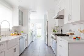 For one, galley kitchens are basically one narrow passage framed by two parallel walls or countertops (one side usually holds the appliances while the other is outfitted with tall cabinets). 12 Galley Kitchen Remodels Home Dreamy
