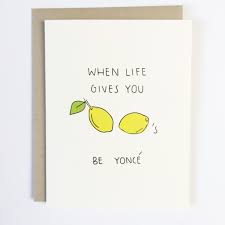 Lemonade Greeting Card Beyonce Lemonade Sorry Cards Im Sorry Cards