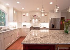 We have lots of kitchen countertop ideas with white cabinets for you to choose. White Rose Granite Kitchen Countertop Ideas White Granite Countertops Brick Kitchen Granite Countertop Designs