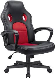 Amazon Com Kaimeng Office Gaming Chair Leather Computer Chair High Back Ergonomic Adjustable Racing Chair Executive C In 2020 Computer Chair Racing Chair Gaming Chair