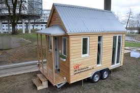 Tiny House Der Lbs Auf Tour Foto Kleines Zuhause Kleines Haus Auf Radern Wohneigentum