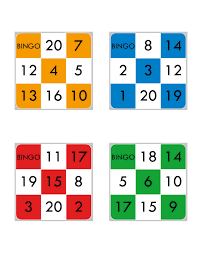 Bingo Del 1 Al 20 Bingo De Numeros Bingo Para Imprimir Bingo