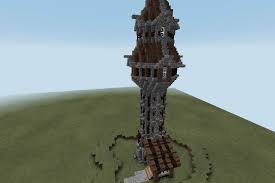 You can build straight up to make a circular tower, for example, . Mage Tower Minecraft Amino