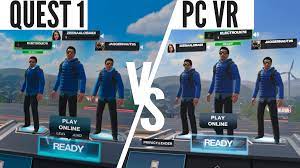Population One Graphics Comparison Quest Vs Pc Vr