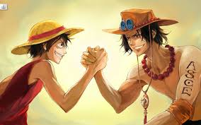 But on time in my time. One Piece Luffy And Ace Wallpapers Wallpaper Cave