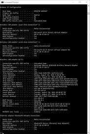 See post from vinay who will never give you a lacking answer! Tutorial On Ipconfig Command Line Tool To Display Network Configuration Examples