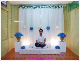 Ngga ada salahnya kamu mencoba hal yang baru sehingga bisa membuat kamu. Posts About Pelamin Biru Putih On Cantik Manis Bridal Bouquet Ide Perkawinan Dekorasi Perkawinan Gaun Pengantin Sederhana