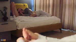 Jacking off watching wife Mary Barrie suck cock