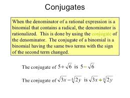 Simplifying the above radical expression is nothing but rationalizing the denominator. Simplifying Radical Expressions Rational Exponents Radical Equations