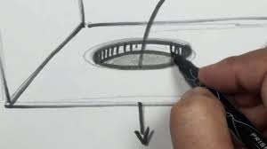 Draw a simple 3d chair with help. How To Draw A 3d Hole