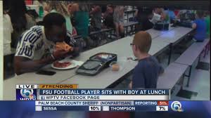 By rotowire staff | rotowire. Florida State S Travis Rudolph Eats Lunch With Boy With Autism Youtube