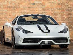 The 458 speciale a is the most powerful spider in ferrari history and the most powerful naturally aspirated v8 ever from maranello. 2015 Used Ferrari 458 Speciale A Ad Bianco Italia