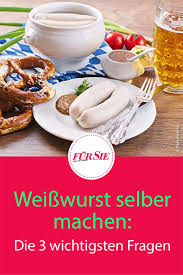 Weisswurst Zubereiten Die 3 Wichtigsten Fragen Weisswurst Lebensmittel Essen Wurstchen