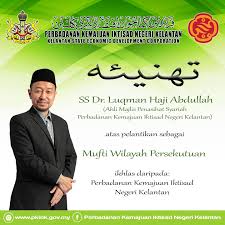 Perbadanan kemajuan iktisad negeri kelantan (pknk) 267 views. Perbadanan Kemajuan Iktisad Negeri Kelantan Pkink Sekalung Tahniah Diucapkan Kepada Sahibus Samahah Dr Luqman Haji Abdullah Yang Dilantik Sebagai Mufti Wilayah Persekutuan Ke 8 Siru Ala Barakatillah Facebook