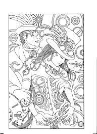 Pin By Buster54 On Steampunk Steampunk Coloring Detailed Coloring Pages Fairy Coloring Pages