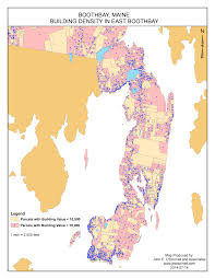 BUILDING DENSITY IN EAST BOOTHBAY BOOTHBAY, MAINE