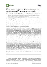 The removal of energy subsidies, coupled with the introduction of a general sales tax on consumer goods in april 2015, is expected to increase the cost of living. Pdf Future Protein Supply And Demand Strategies And Factors Influencing A Sustainable Equilibrium