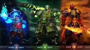 Dota 2 Storm Spirit Earth Spirit And Ember Spirit Dota 2 Storm Spirit Ember Spirit Earth Spirit 1080p Wallpape Dota 2 Dota 2 Wallpapers Hd Dota 2 Wallpaper