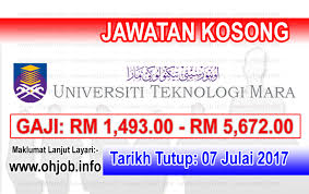 Peluang jawatan kosong datang dari majlis tanjung malim 2021, iklan pekerjaan sektor kerajaan. Jawatan Kosong Uitm Negeri Sembilan Terkini