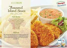 Thousand Island Sauce Cooking Recipes Main Course Dishes Chutney Recipes